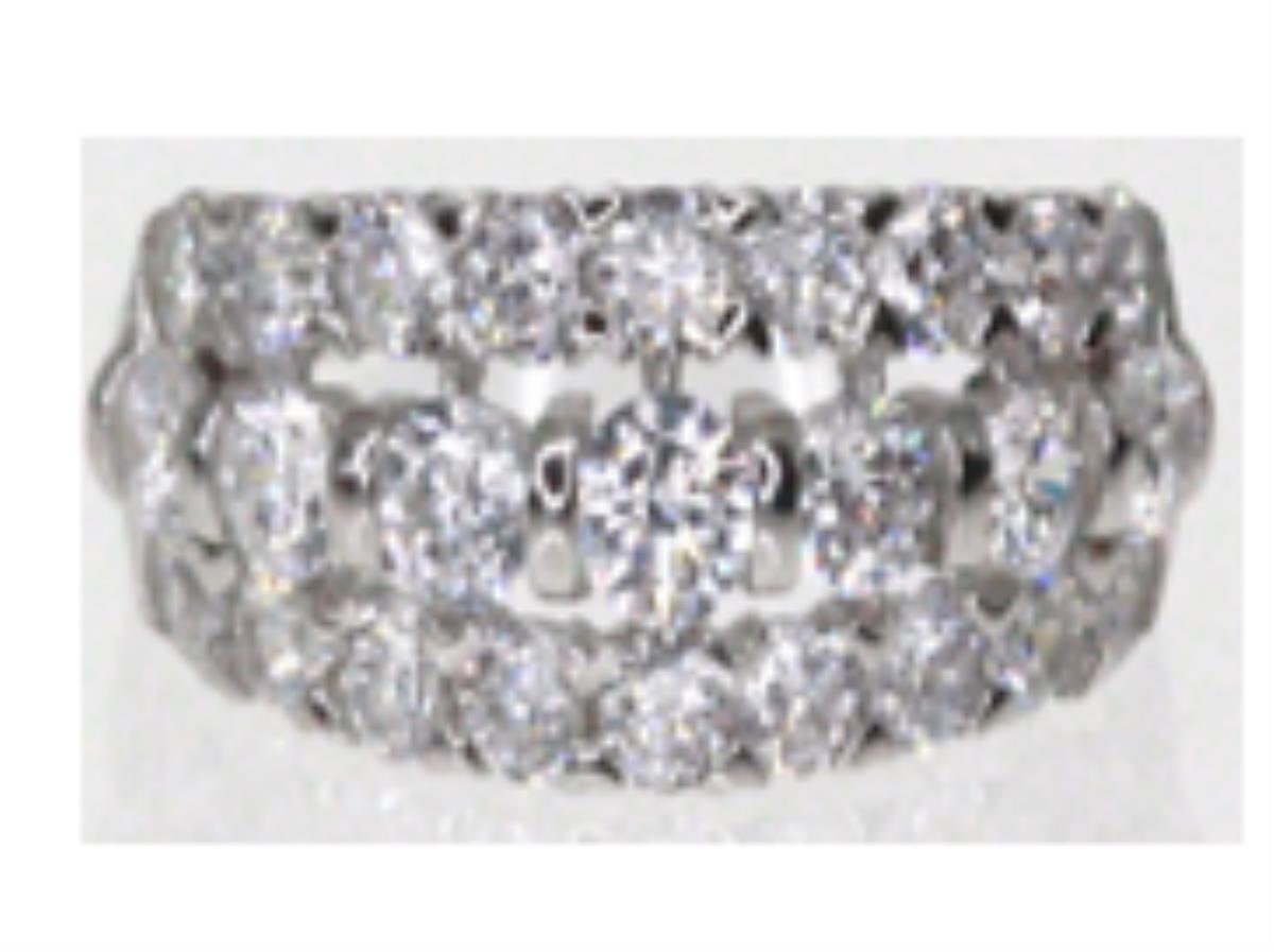 Sterling Silver Rhodium 9mm Anniversary Band Ring
