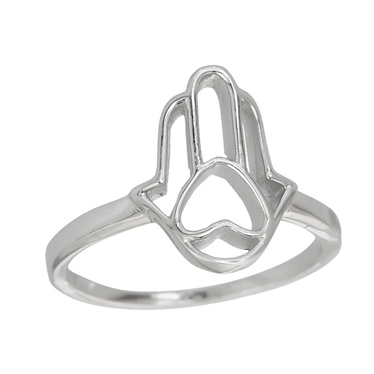 Sterling Silver Hamsa Ring