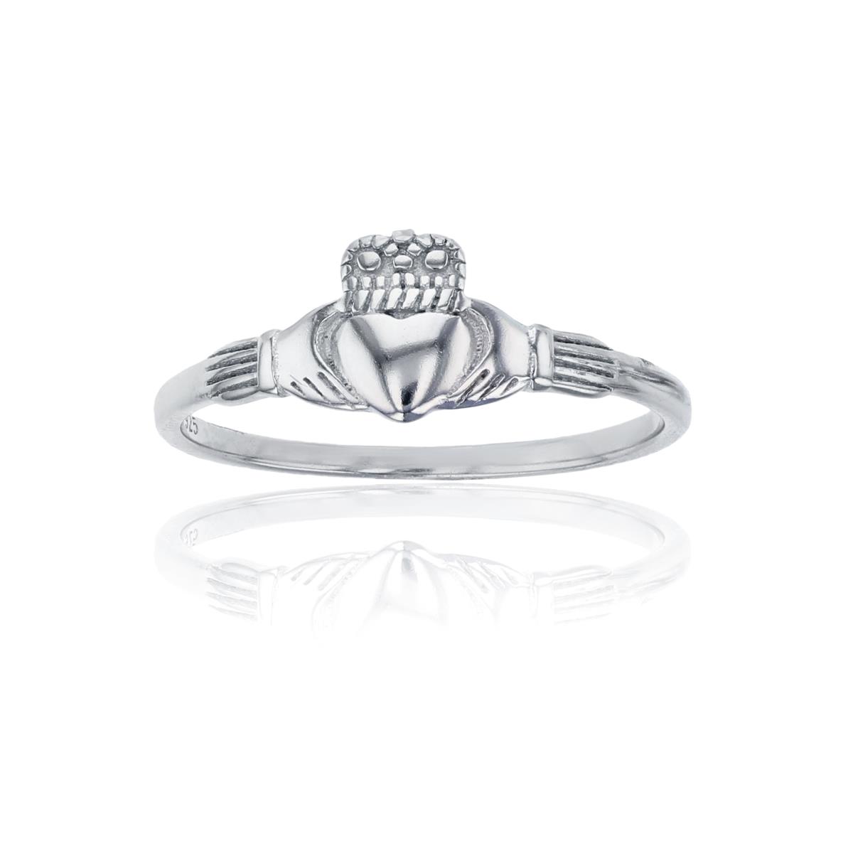 Sterling Silver mm Claddagh Ring