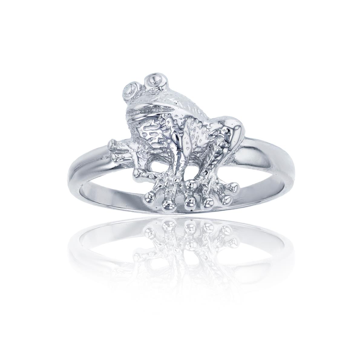 Sterling Silver Frog Ring