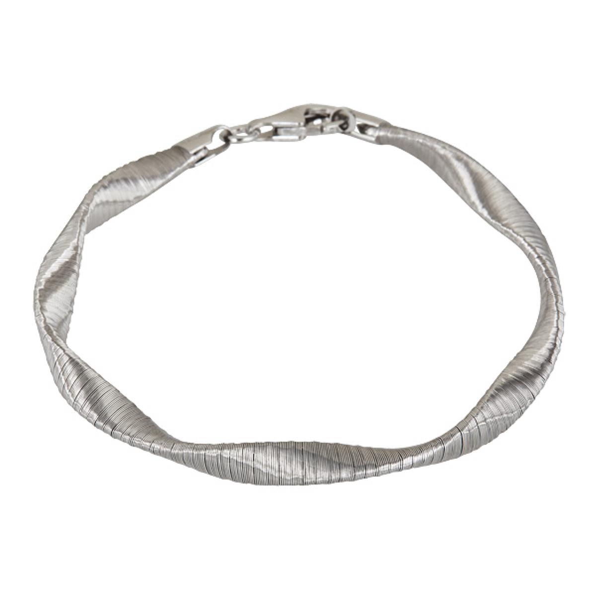Sterling Silver Twist Bracelet