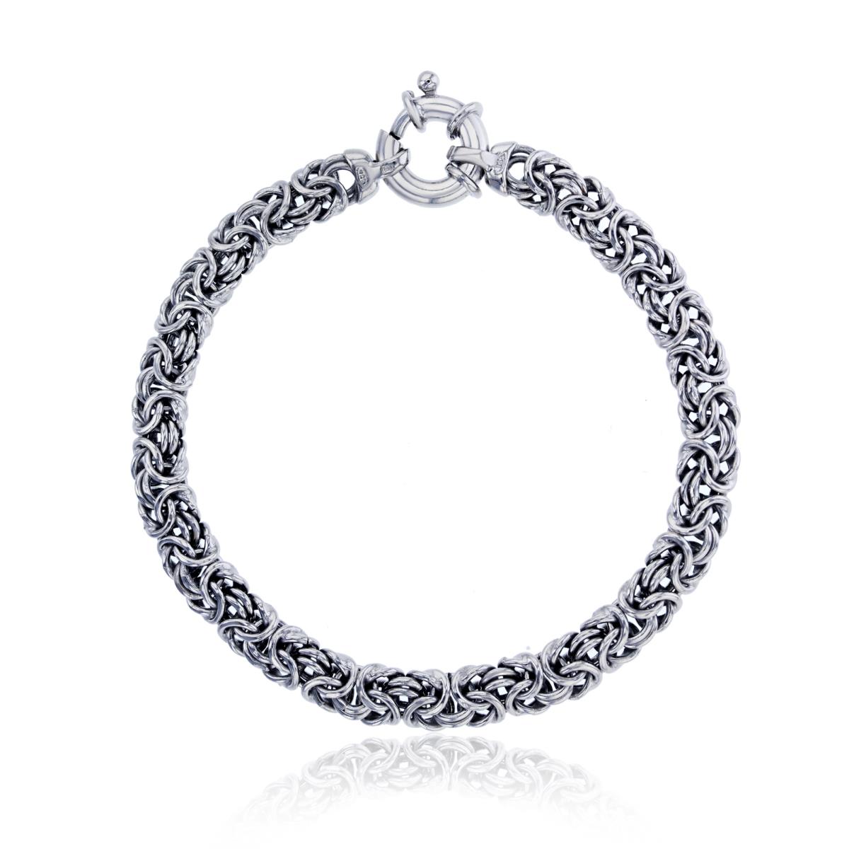 Sterling Silver Byzantine 090 Bracelet