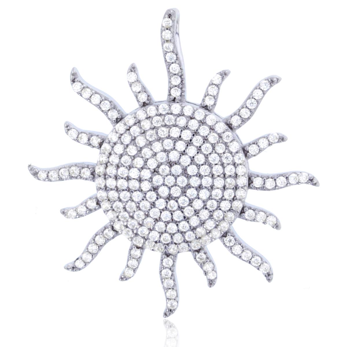 Sterling Silver Sun Pendant
