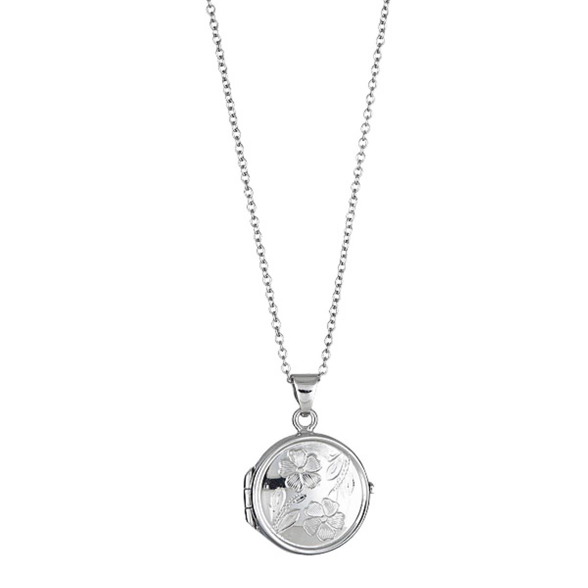 Sterling Silver mm Round Locket