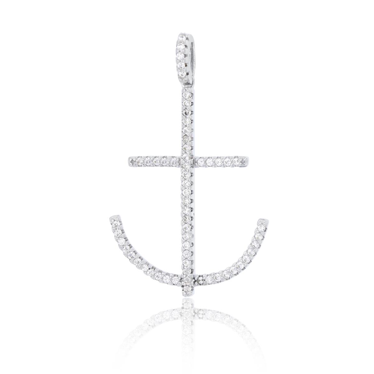 Sterling Silver mm Anchor Pendant