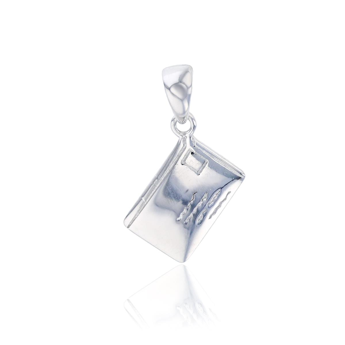 Sterling Silver Mail Letter Pendant
