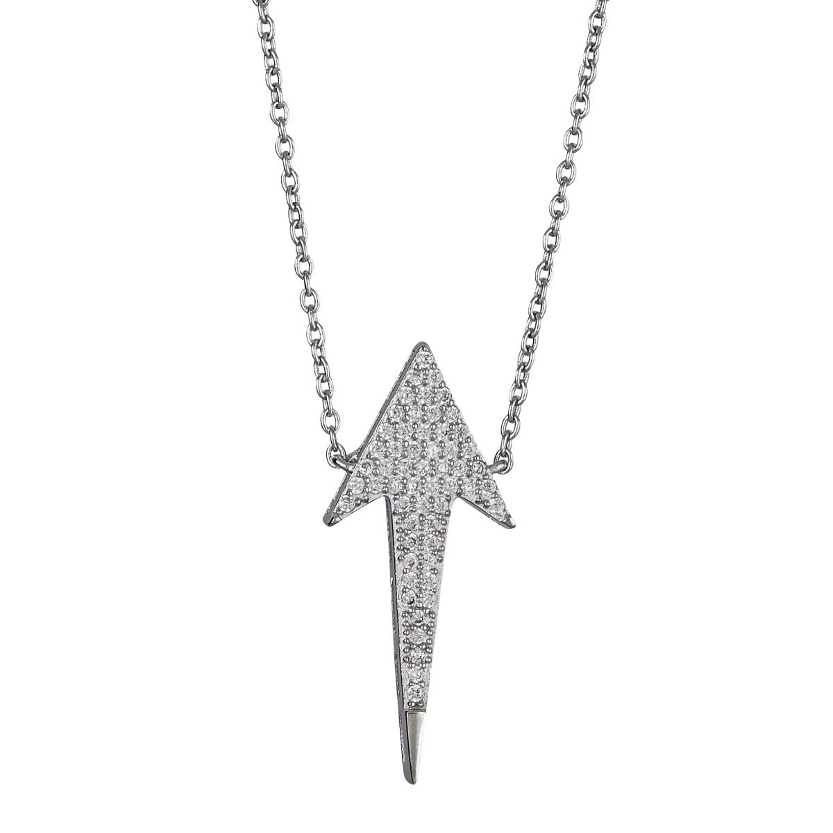 Sterling Silver Arrow Necklace