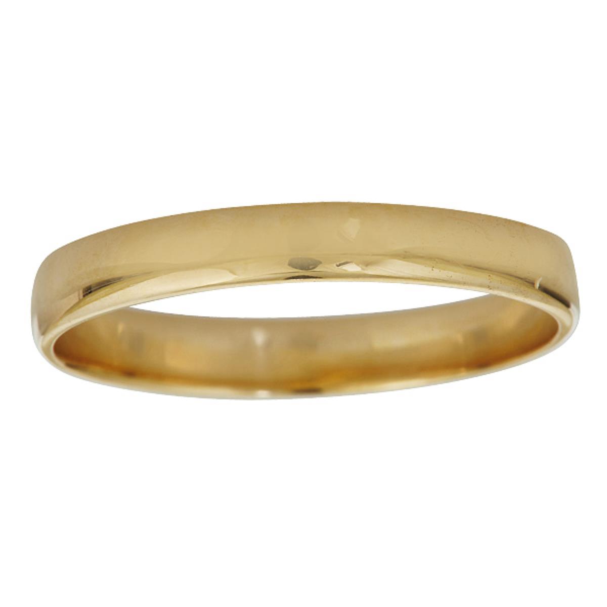 10K Yellow Gold Polished 3mm Wedding Band