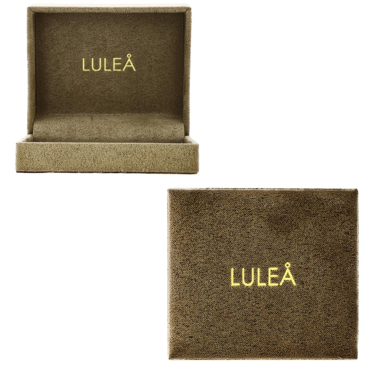 Lulea 75x70x35MM Muhsroom Suede Hinged Box
