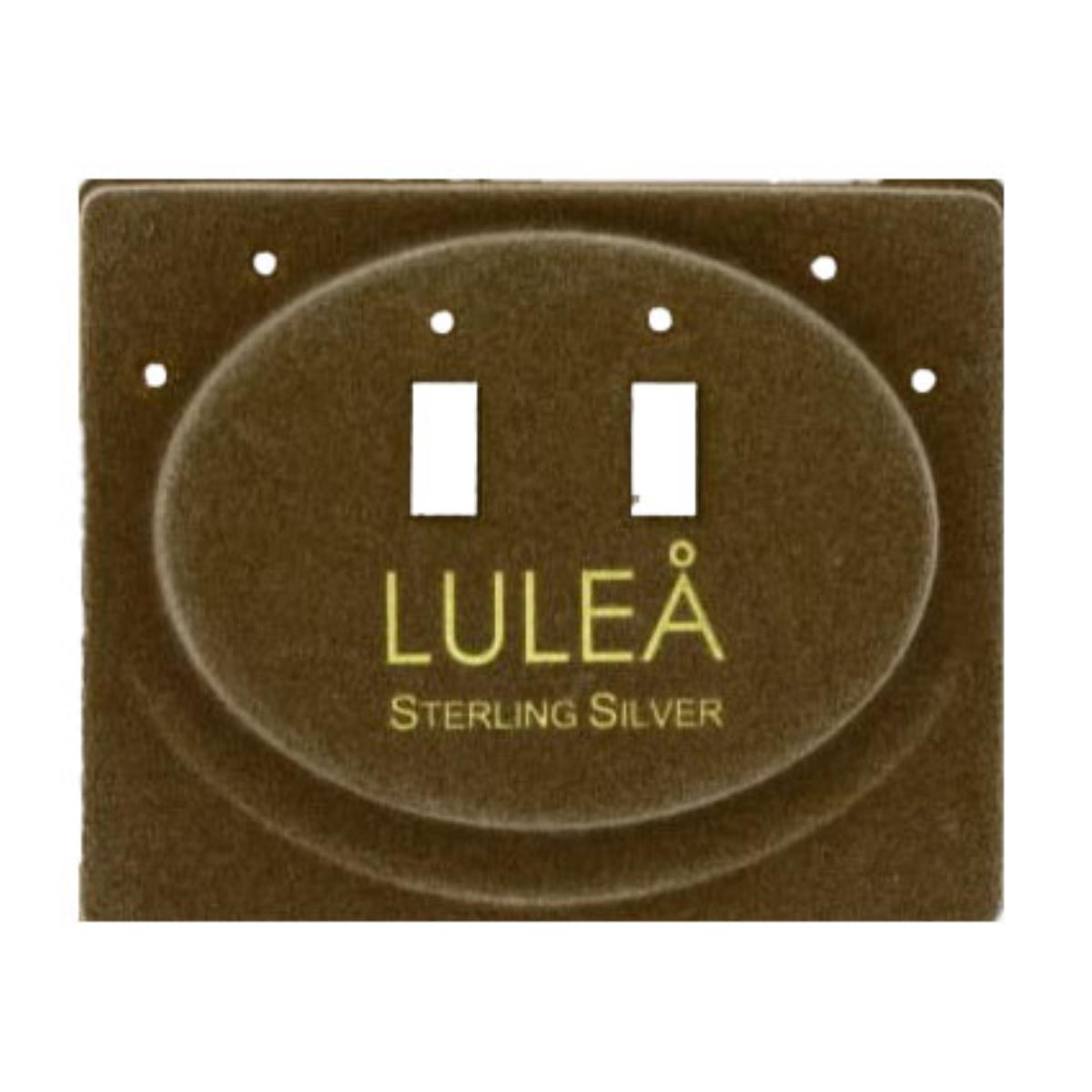 Lulea Sterling Silver Mushroom Adjustable Bracelet + Hoop Insert (B06-159/Mush/E)