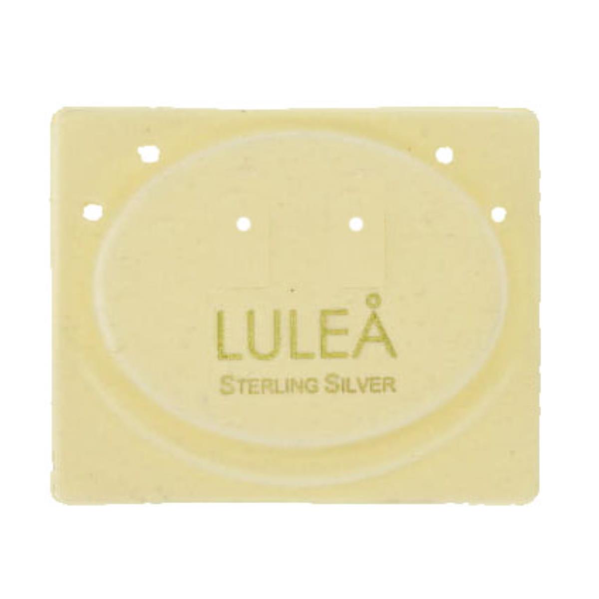 Lulea Sterling Silver Ivory Adjustable Bracelet + Stud Insert (B06-159/Ivory/E)