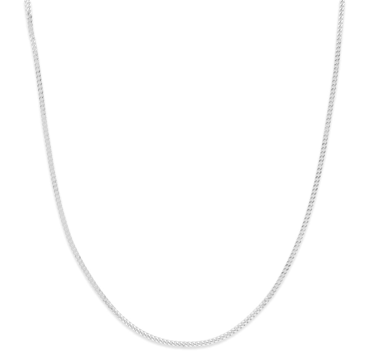 Sterling Silver Anti-Tarnish 1.20MM Polished  Franco 20'' Chain