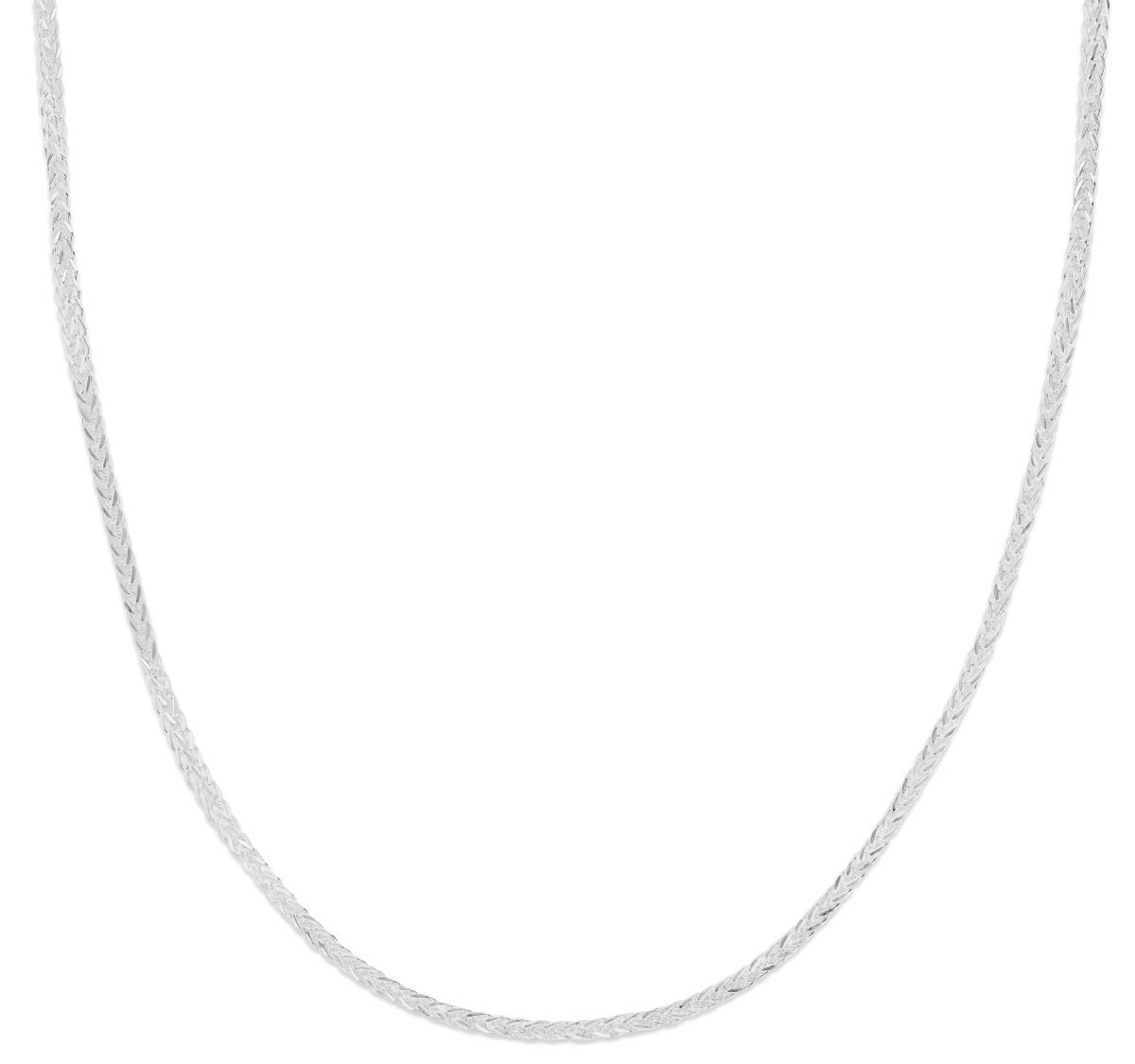 Sterling Silver Anti-Tarnish 1.30MM Polished Hollow Franco 20'' Chain