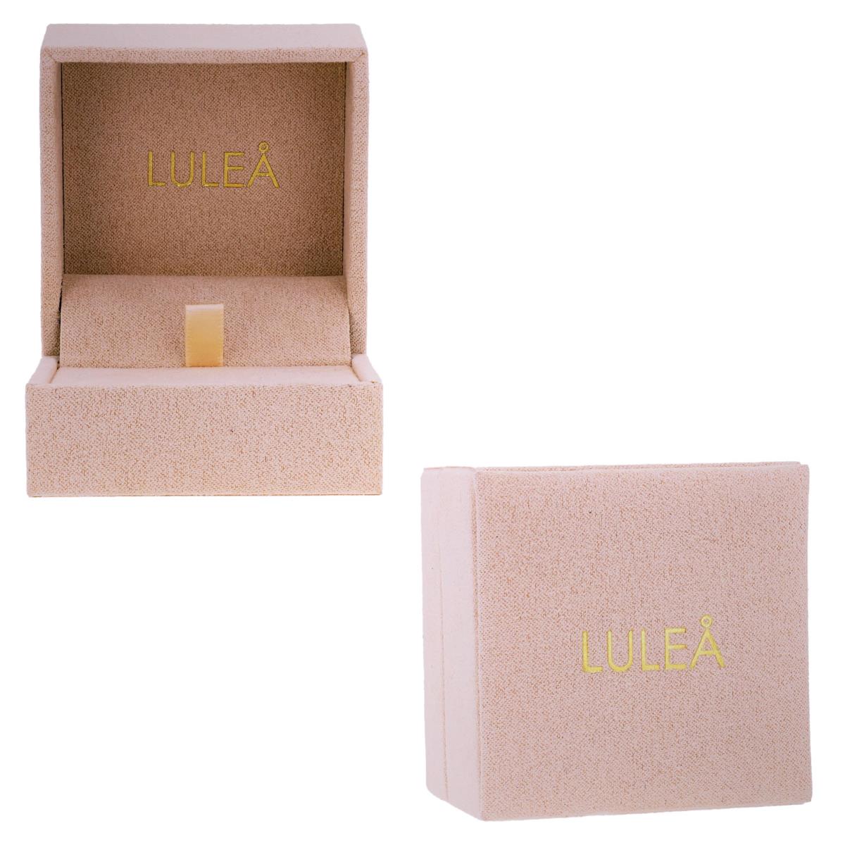 Lulea 60x60x45MM Pink Suede Hinged Box