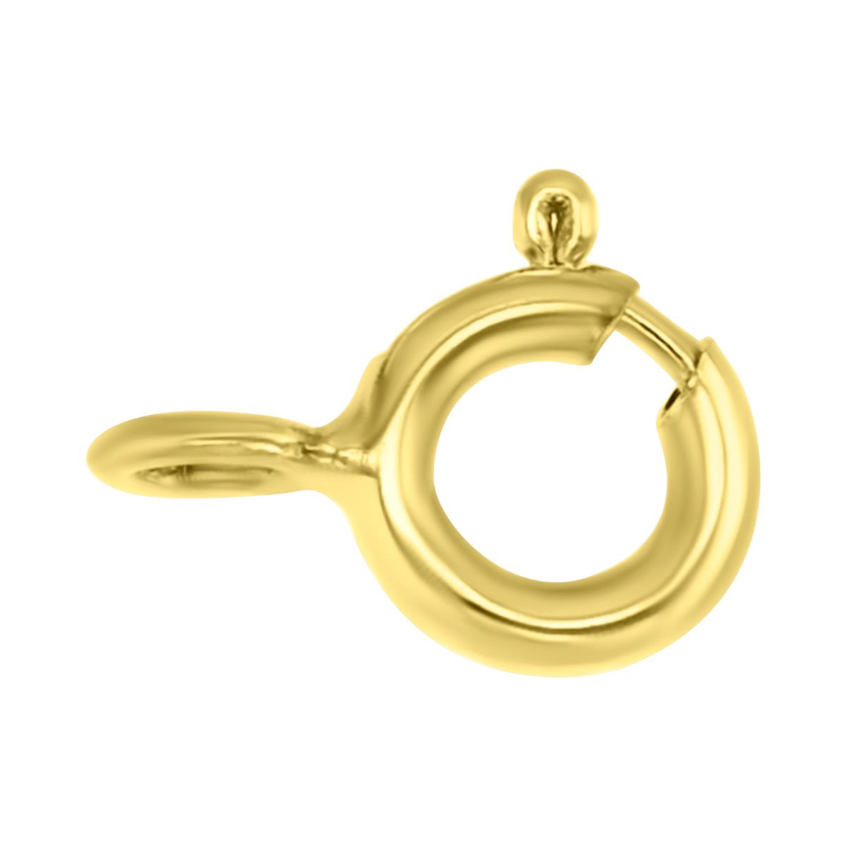 14K Yellow Gold 5.50MM Polished Spring Ring