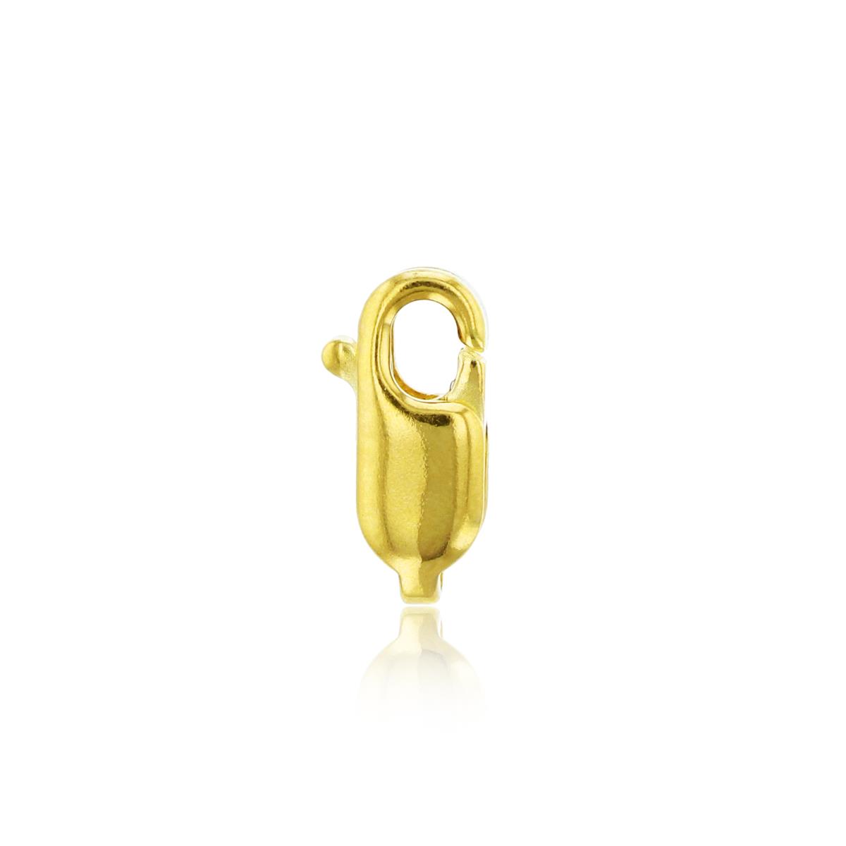 14K Yellow Gold 13mm Lobster Lock Finding