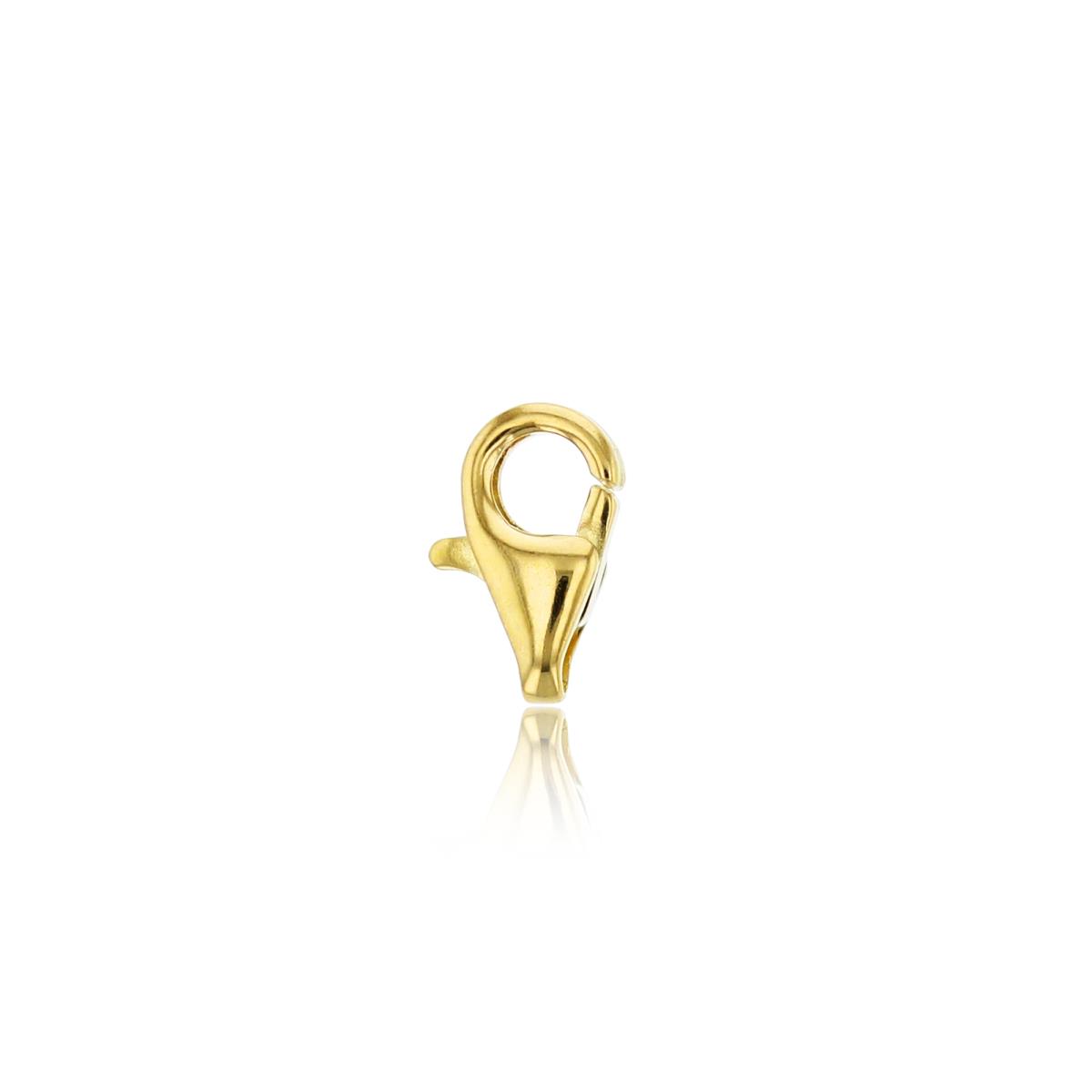 14K Yellow Gold 9mm Pear Lock Finding