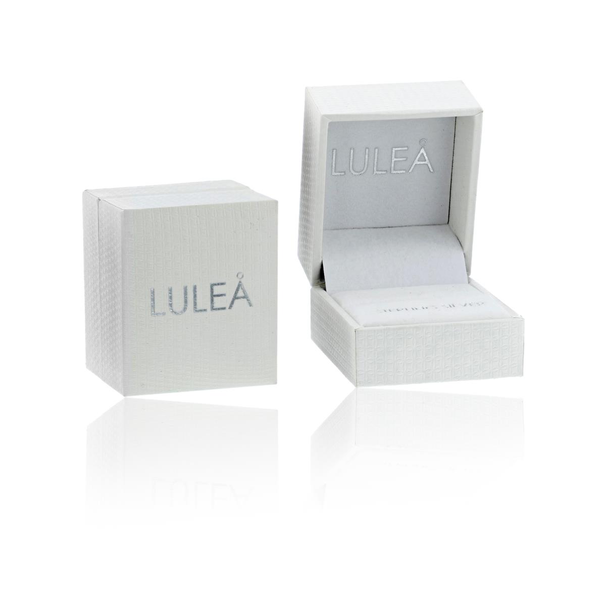 Lulea Sterling Silver White 46x53x38MM Ring Box