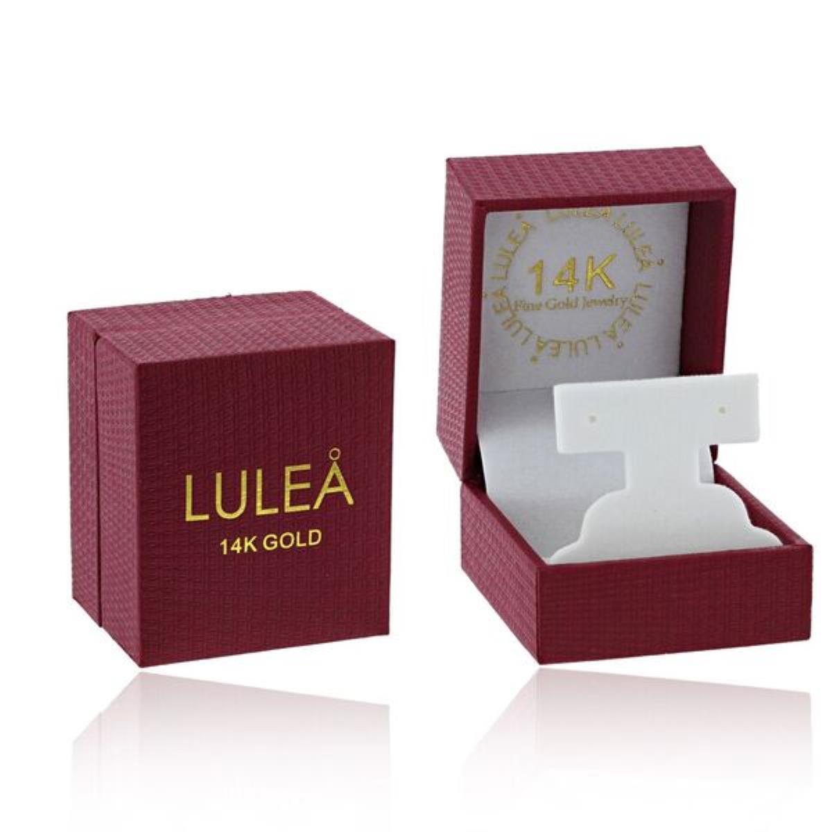 Lulea 14K Gold 46x53x38MM Single Stud Box