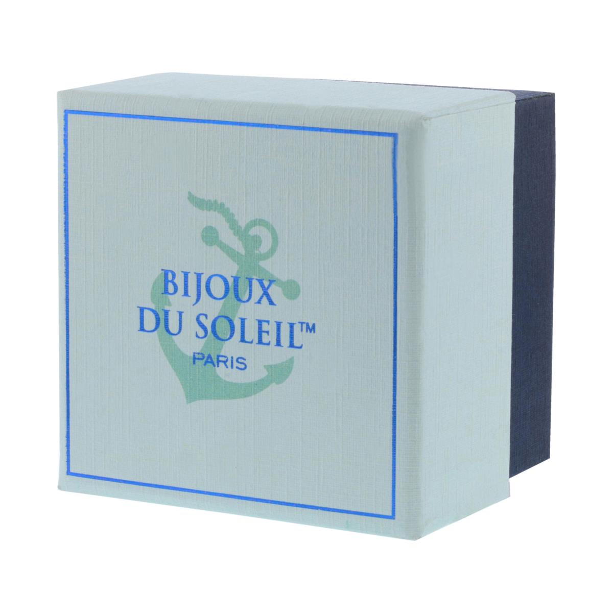Bijoux Du Soleil 2 Piece 64x64x43mm Blue Foil Anchor Box