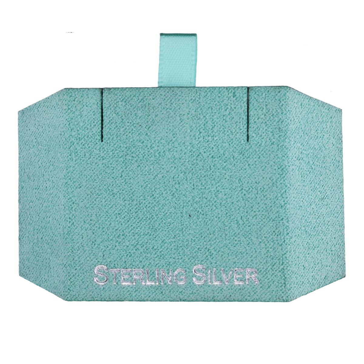 Mint Sterling Silver, Silver Foil Necklace Insert (Box B06-159/Mint/D)