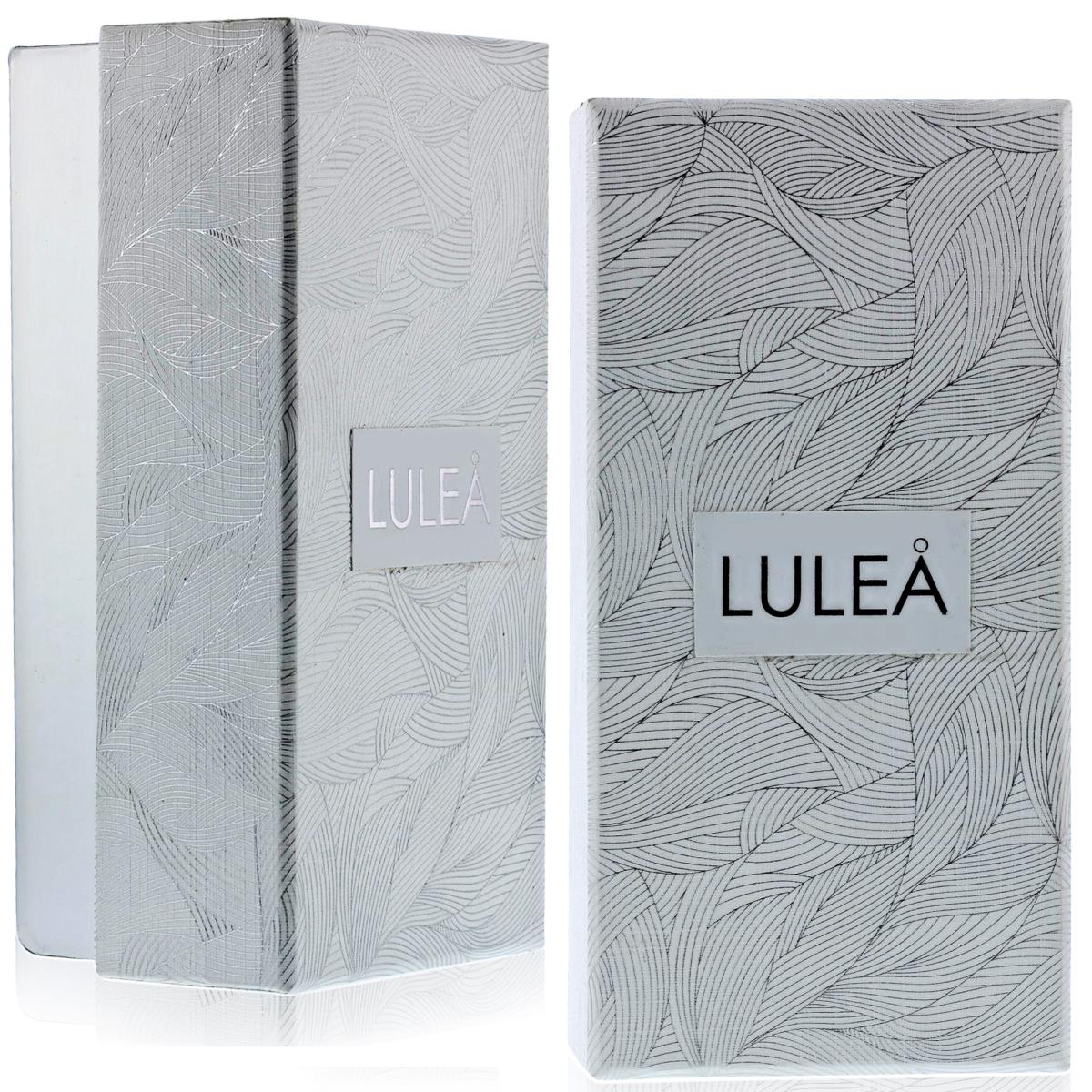 Lulea Silver Foil 128x64x43mm Leaf Box