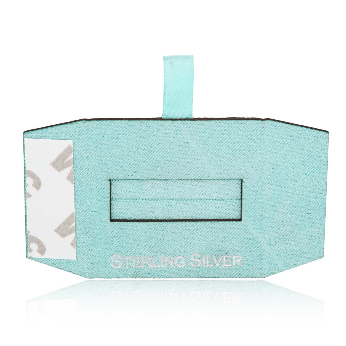 Mint Sterling Silver, Silver Foil Ring Insert (Box B06-159/Mint/D)