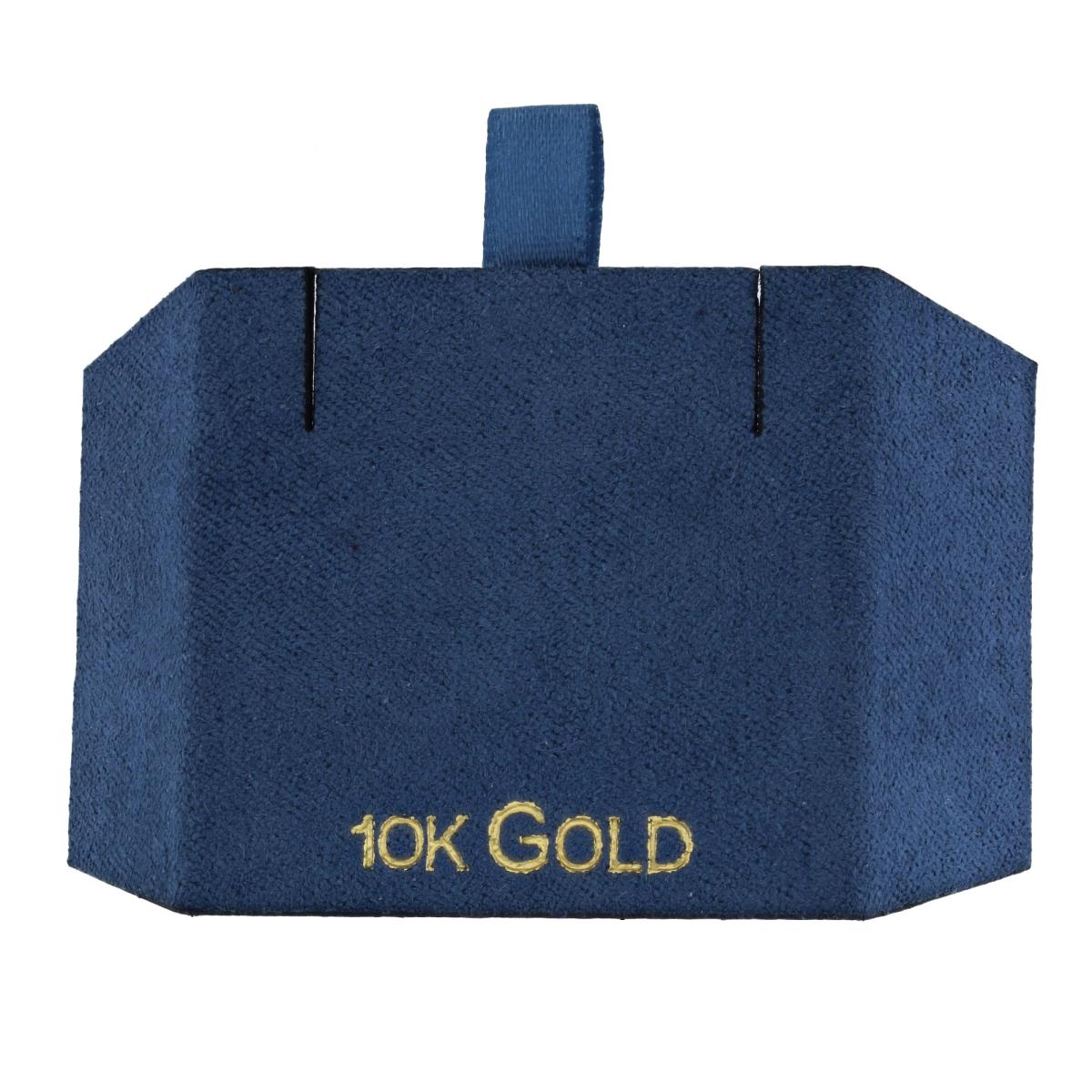 Gray 10K Gold, Gold Foil Necklace Insert (Box B06-159/Gray/D)