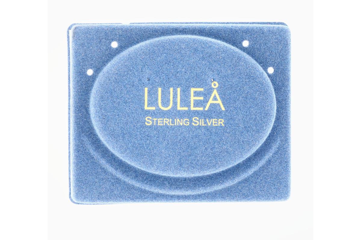 Lulea Sterling Silver Gray Adjustable Bracelet Insert (B06-159/GRAY/E)