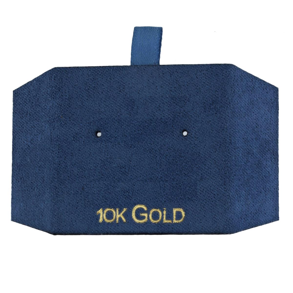 Gray 10K Gold, Gold Foil Stud Insert (Box B06-159/GRAY/D)