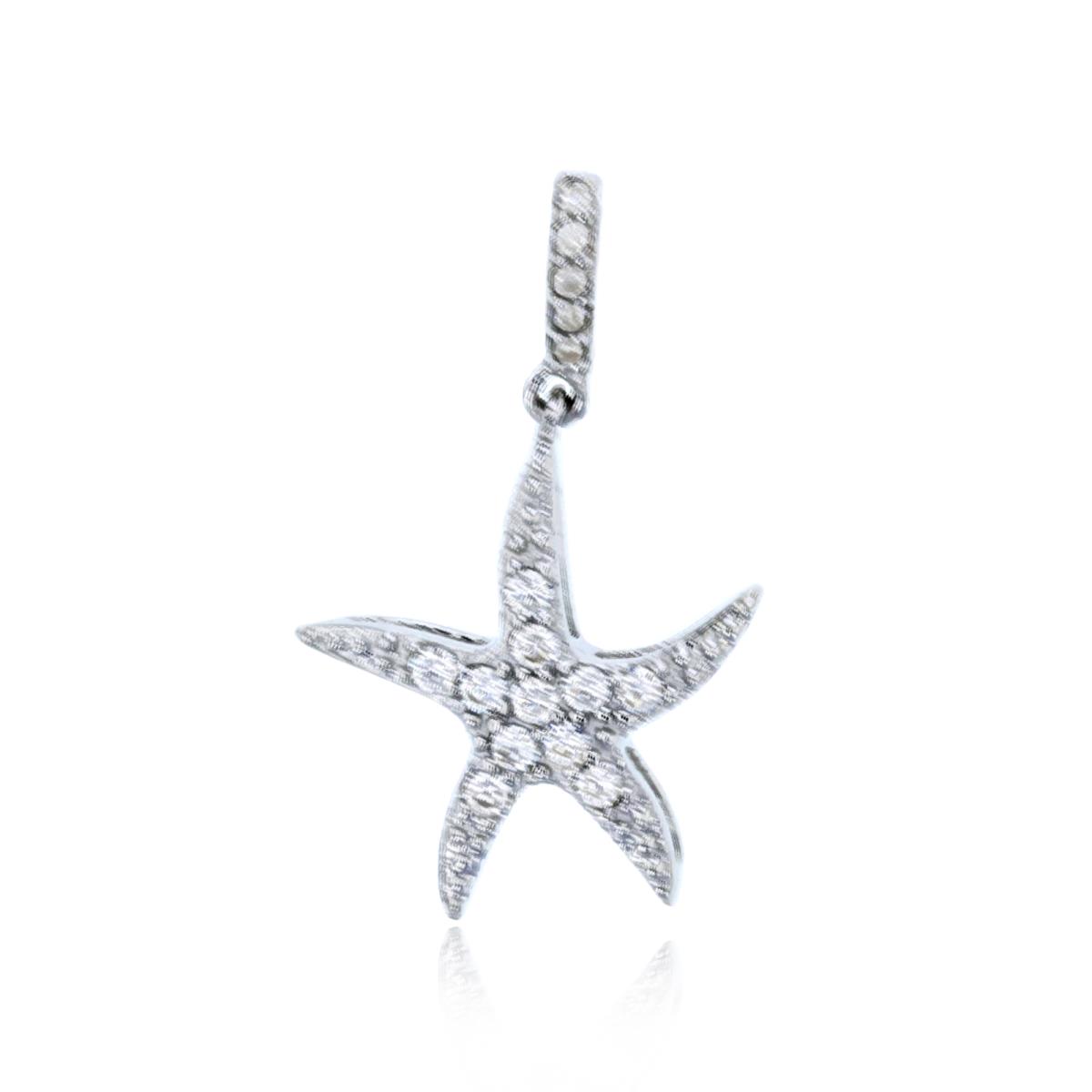 Sterling Silver Starfish 18" Necklace