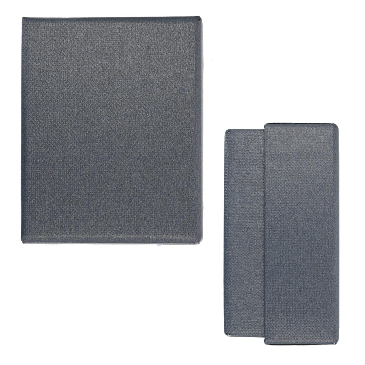 66x53x48mm (B1- 2.60x2.10x1.90") Grey Rectangle 2 Piece Box (HSN)